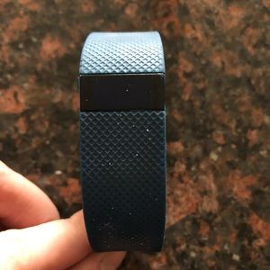 Blue Fitbit charge HR